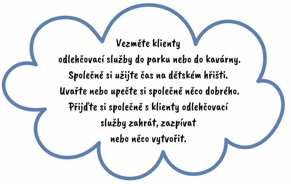 staňte se dobrovolníkem odlehčovací služby